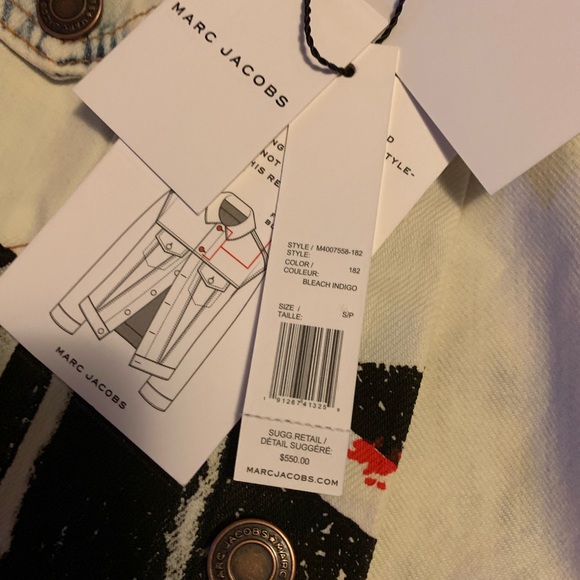 NWT Marc Jacobs x Disney Denim Jacket - Picture 6 of 6